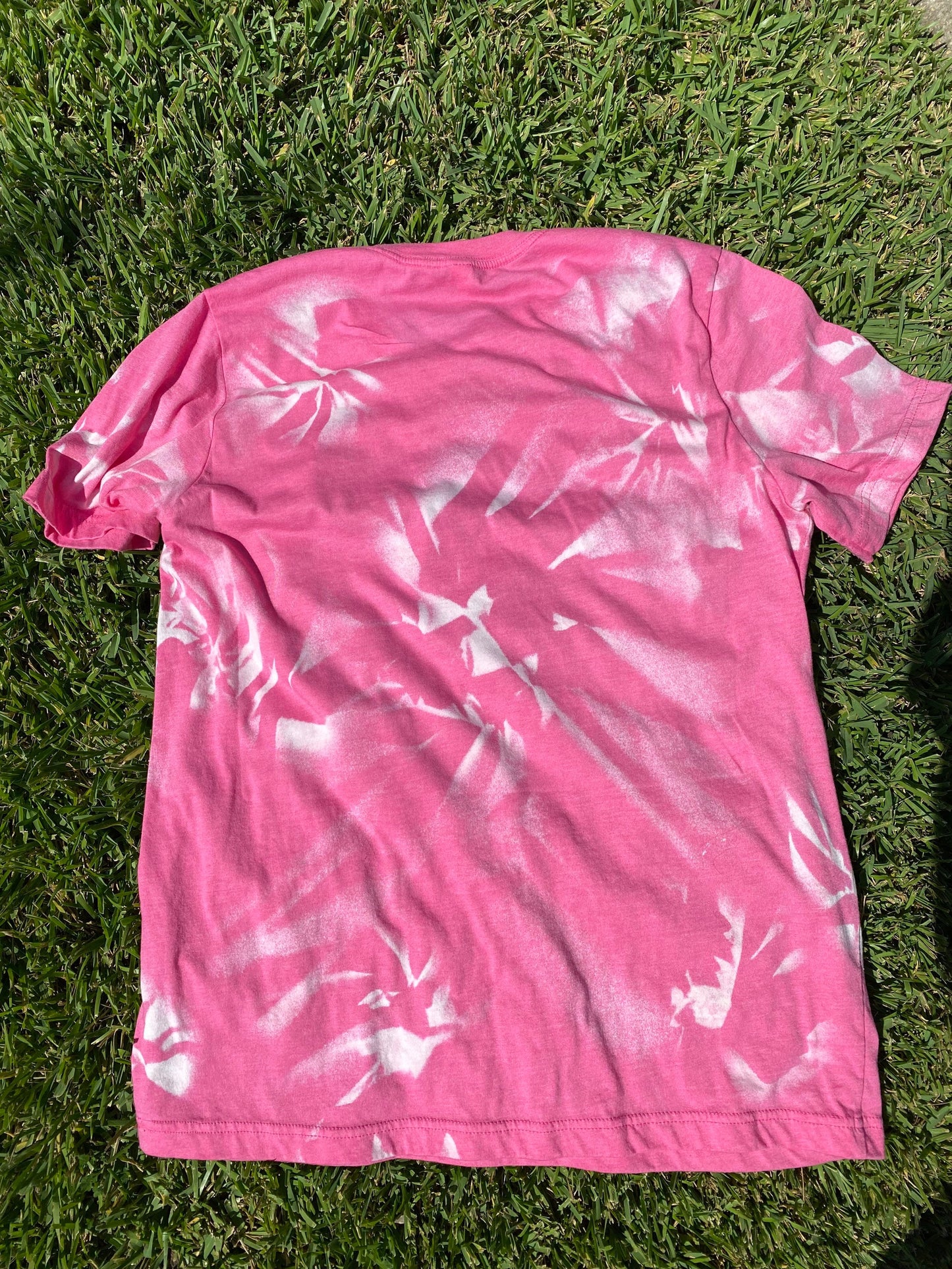 In October We Wear Pink - Pumpkins bleached t-shirt