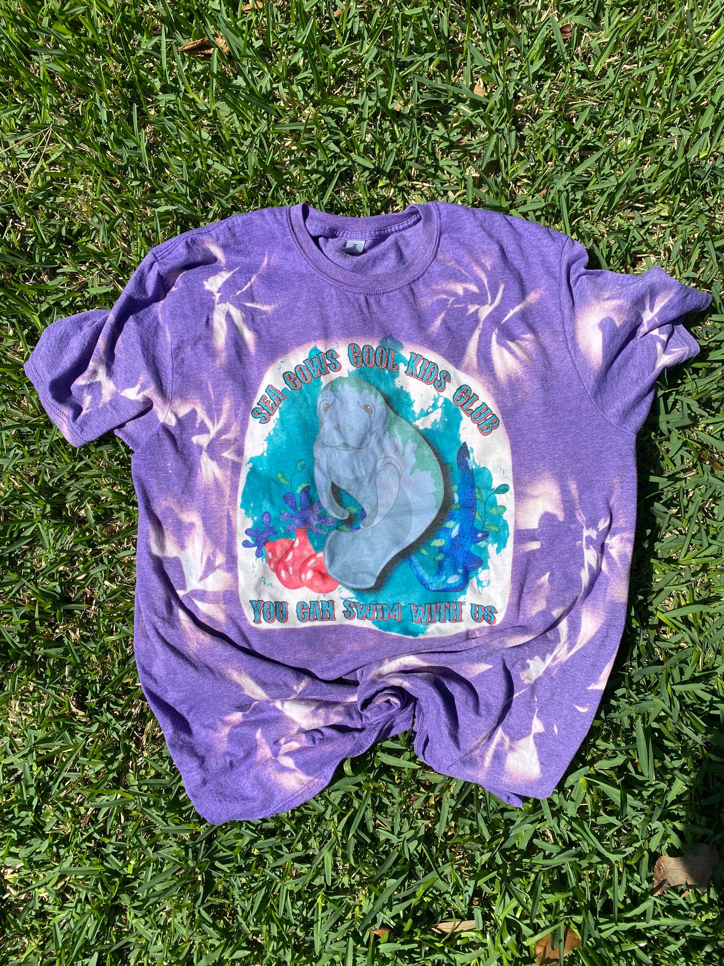 Sea Cows Cool Kids Club T-shirt - Purple